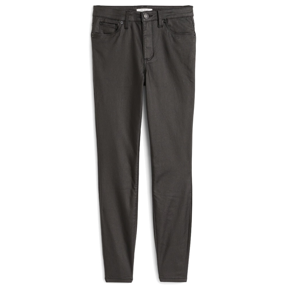 Ellie Skinny High Rise Jean — Black — Size 10
